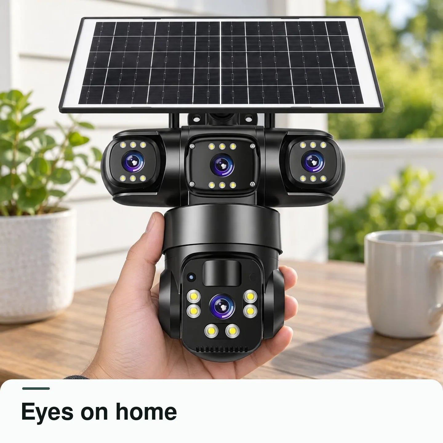 Locata™ WiFi Solar Powered Security Camera